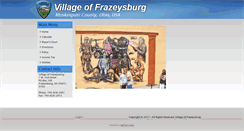 Desktop Screenshot of frazeysburg.us