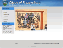 Tablet Screenshot of frazeysburg.us